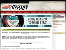 Tablet Screenshot of nabj.org